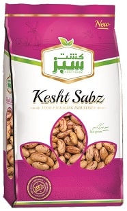 لوبیا چیتی 900 گرم سلوفان ایستاده