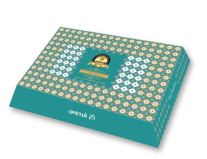 گز آردی ۴۰% پسته طرح شمش