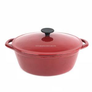 قابلمه چدنی بیضی شکل