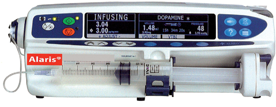 دستگاه پمپ سرنگ ساخت کارخانه ALARIS