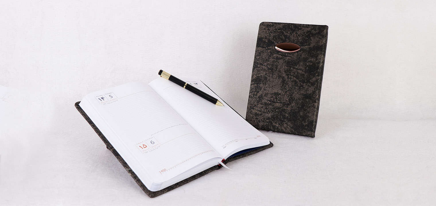 سررسید اروپایی پوست ماری - کد 3338