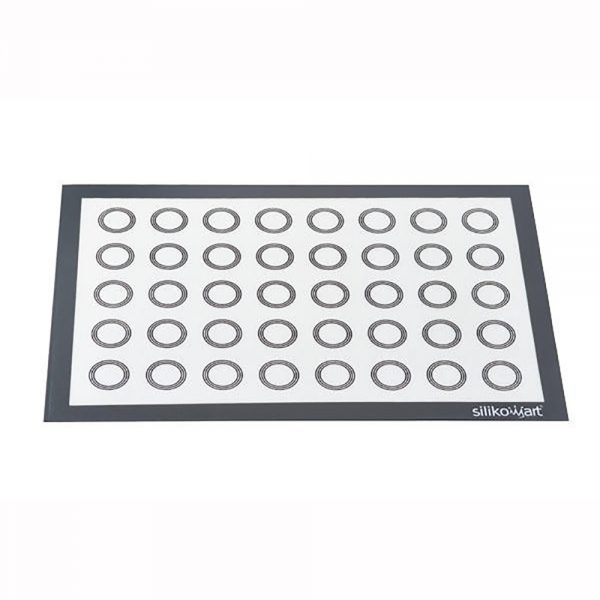 Silicone plate for macarons