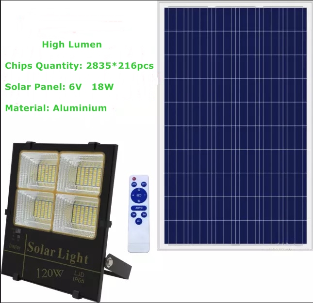 چراغ سیلاب خورشیدی LED