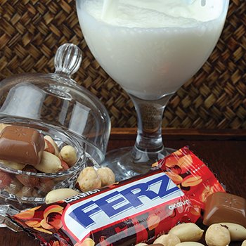 Hazelnuts and peanuts