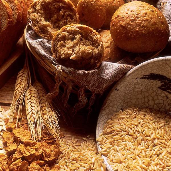 Wheat, corn and rice