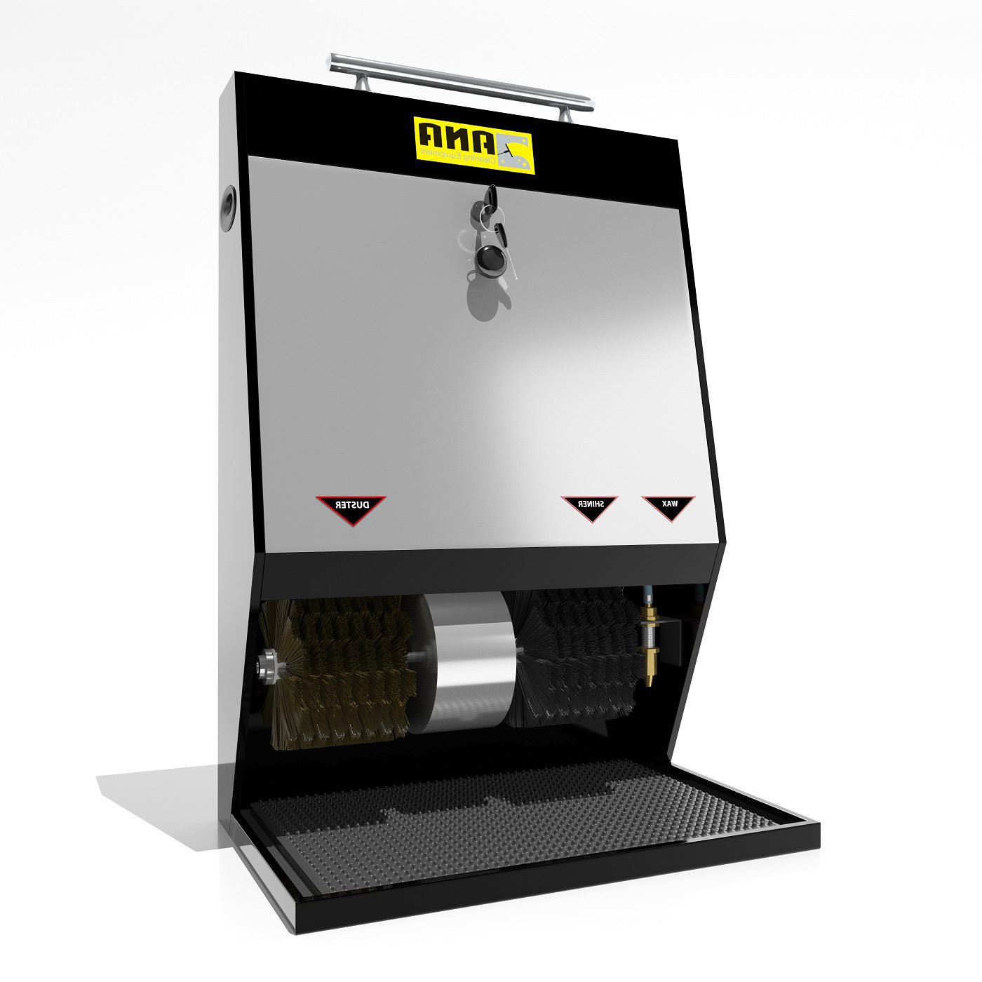 دستگاه واکس زن برقی دو برس آنا