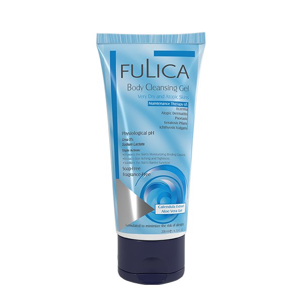 Folica body shampoo for very dry skin and eczema