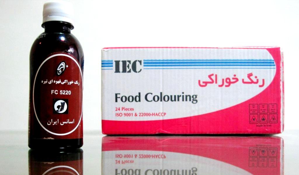 رنگ خوراکی شکلاتی ( قهوه ای)