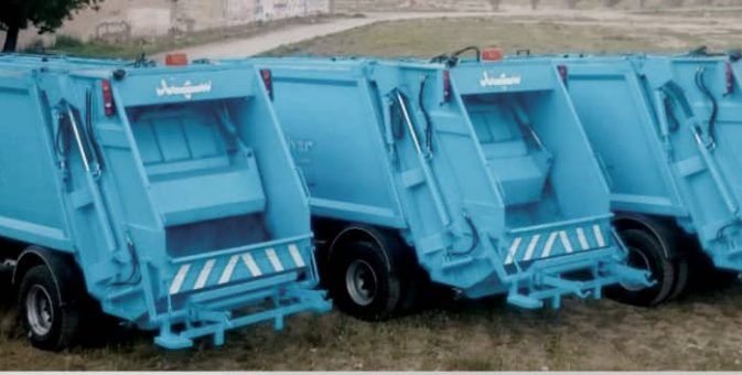 مکانیز پرس زباله 16 متر مکعب