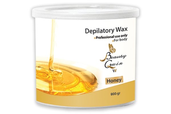 Canned depilatory wax