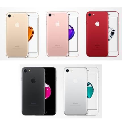 Apple iPhone 7 model 128 GB capacity