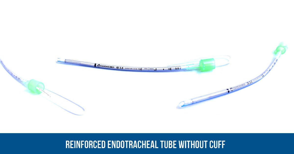 Springed endless tube without cuff