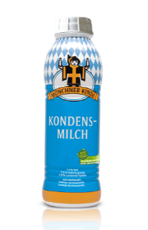 Saliter 'Münchner Kindl' condensed milk 7.5% 500 g