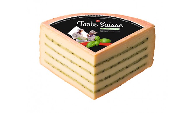 پنیر ریحان تازه تارت سوئیس