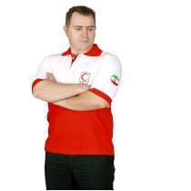 تی شرت یقه تنیسی سه دکمه