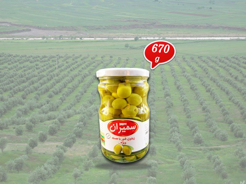 Salted olives with kernel (special)