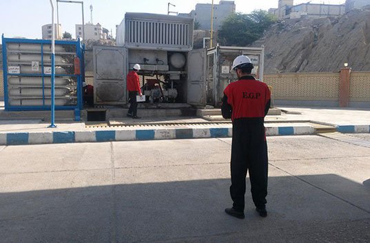 CNG equipment inspection