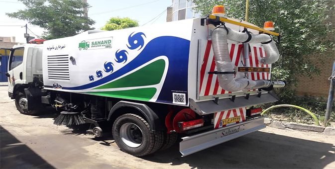 دستگاه جاروب خیابانی