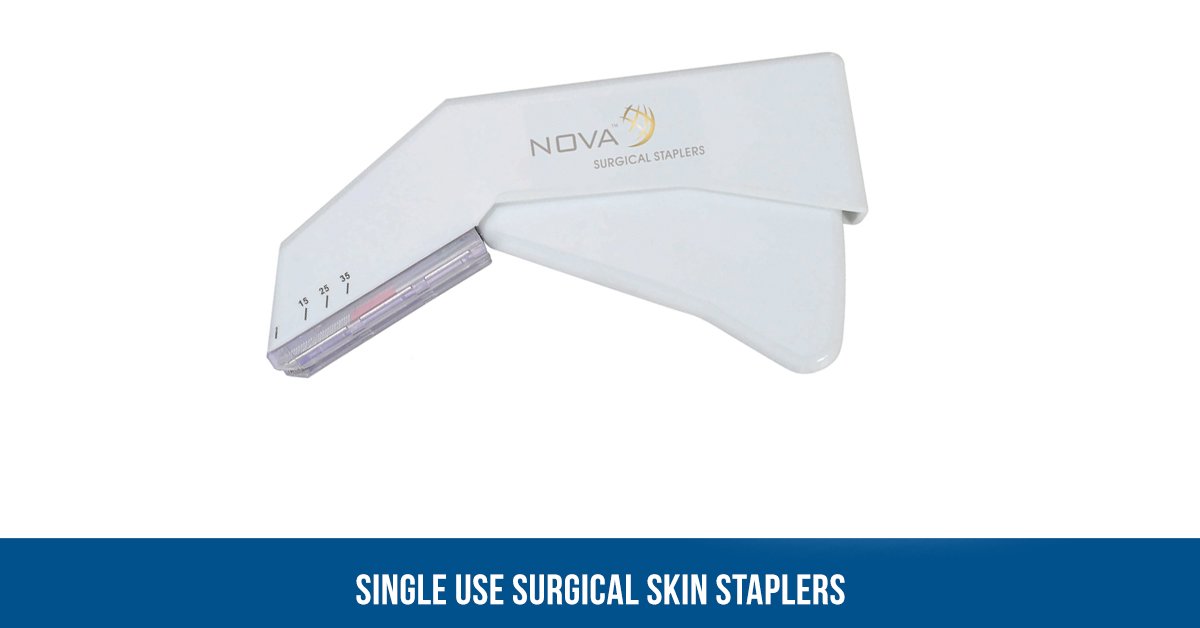 Disposable dermal stapler