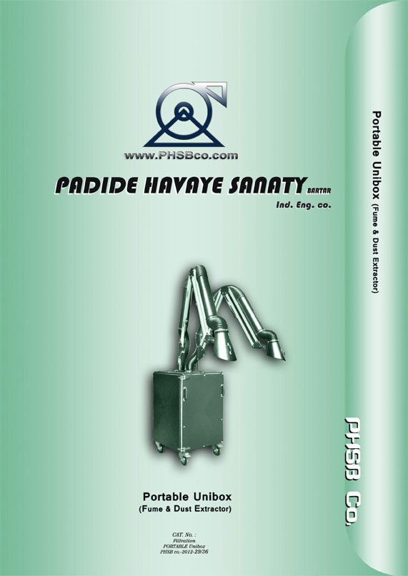 Smoke and dust absorbent arm unibox