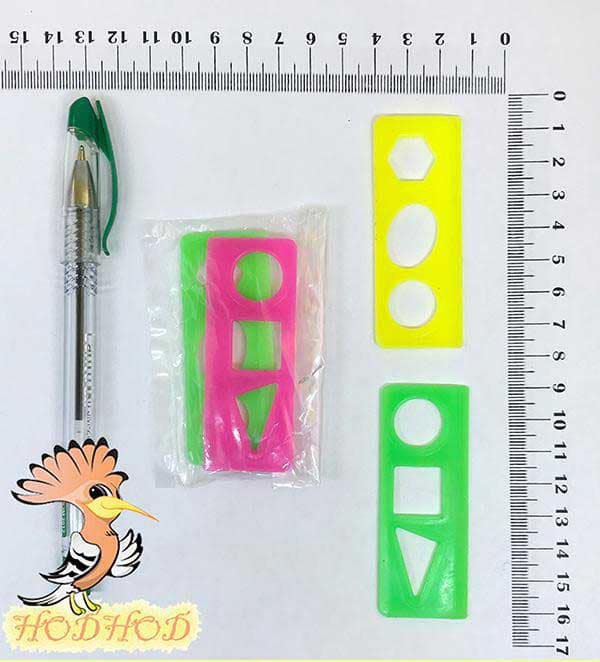 خط کش اشکال هندسی