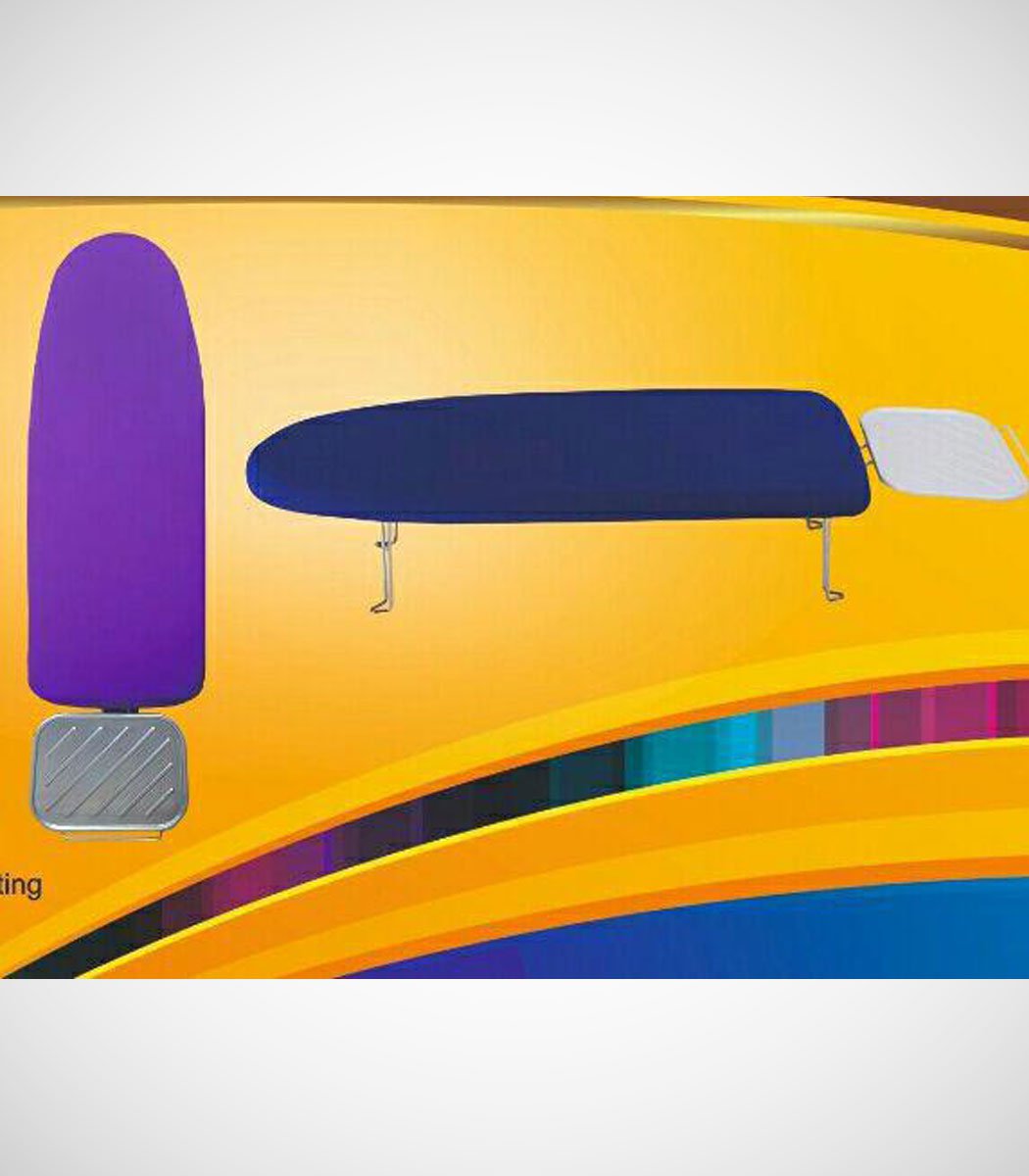 Ironing table with short base