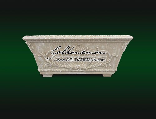 گلدان مستطيل كلاسيك