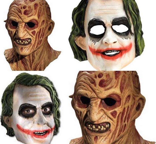 ماسك ژلهاي ترسناك جزامي