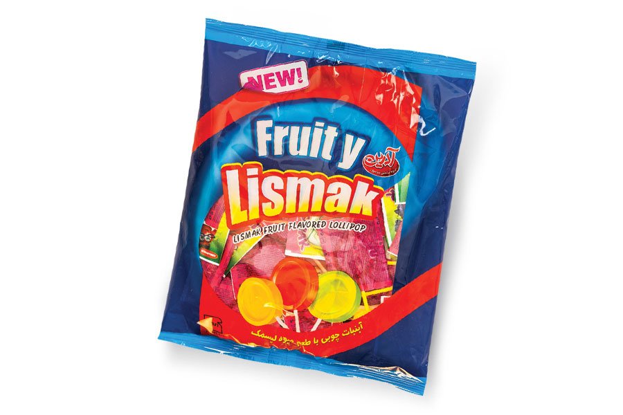 آبنبات چوبی میوه ای لیسمک