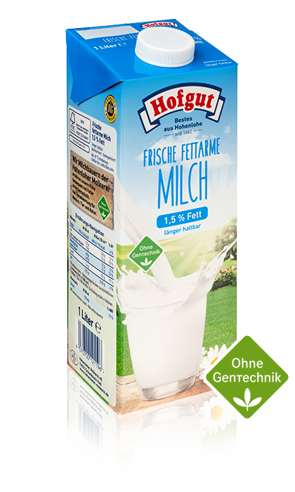 شیر تازه کم چرب 1.5% 1.0L