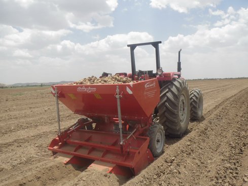 سیب زمینی کار دو ردیفه زیگزاگ مدل AB2-90