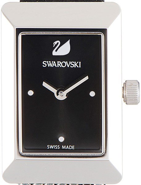  ساعت مچی عقربه ای زنانه - سواروسکی - مشکی