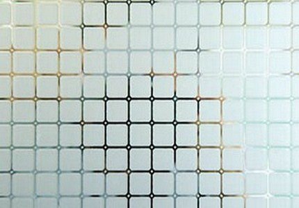 شیشه دکوراتیو مدل شطرنج