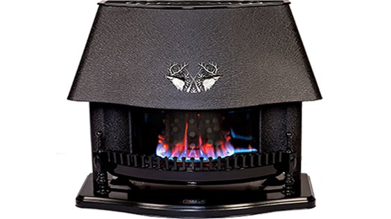 Modern arched gas fireplace MC-110