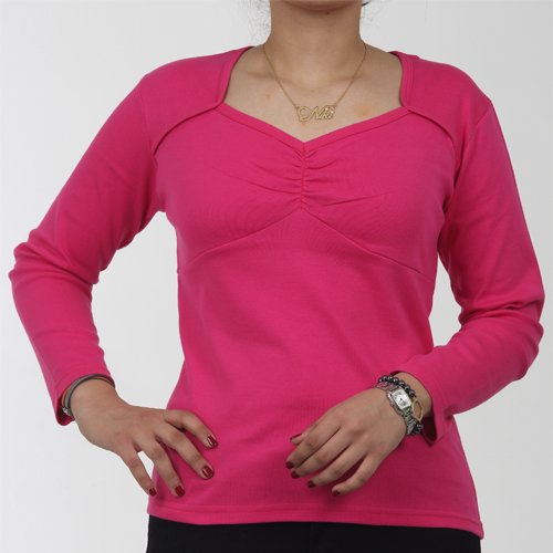 Cluttered Pentagon Collar Blouse