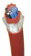Control cables with silicone insulation and cladding (round)