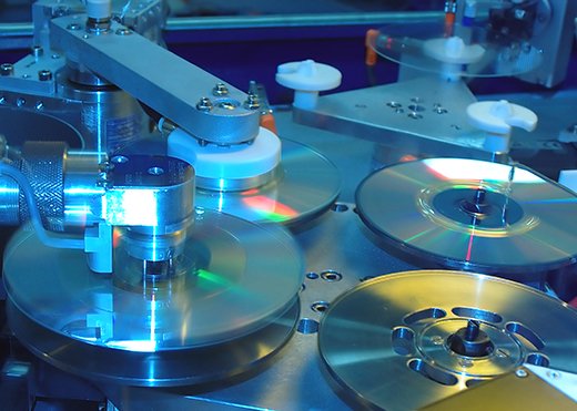 Duplication of CD and DVD stamps