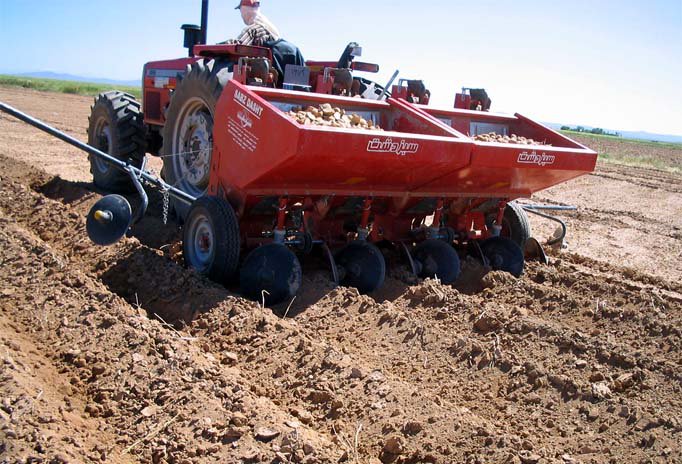 سیب زمینی کار چهارردیفه مدل AB4