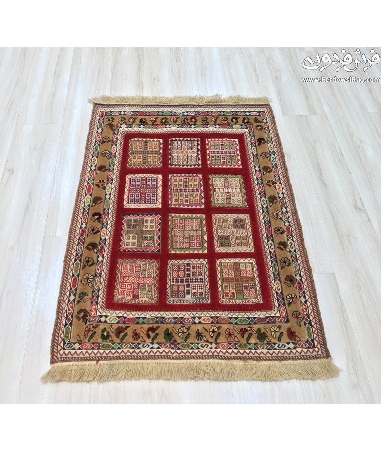 گلیم فرش دستباف خشتی ذرع چارک سیرجان