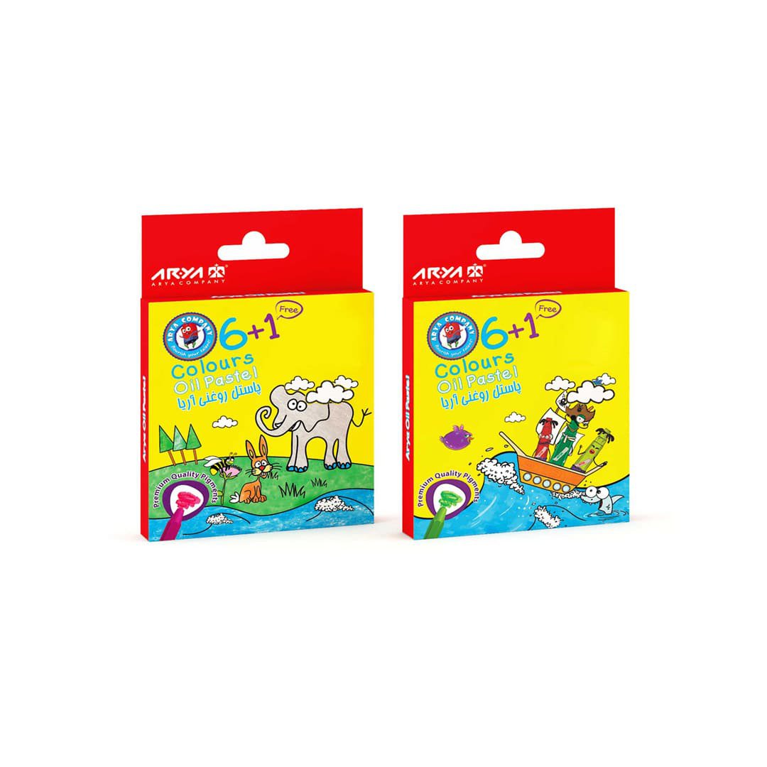 پاستل روغنی ۱+۶