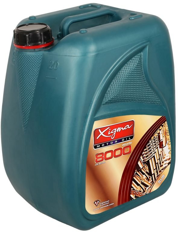 Motor oil Twenty-liter 8000 Xigma