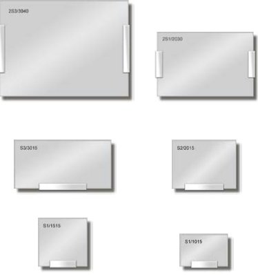 Glass Series Noticeboard