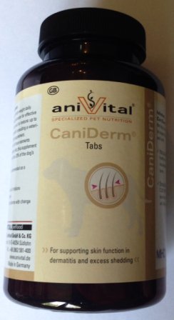 Caniderm for hair loss
