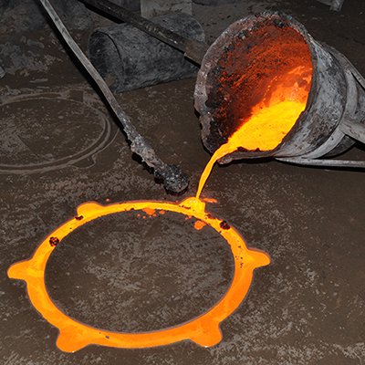 ریخته‌گری قالب ماسه‌ای