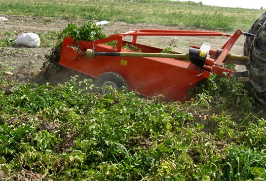 سیب زمینی کن یک ردیفه مدل REC75