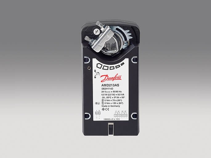 Electric actuator damper AMD series