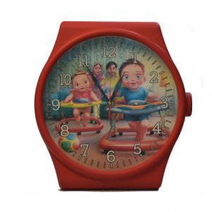 ساعت دیواری طرح مچی آرام گرد