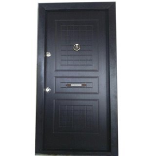 PVC laminated anti-theft door