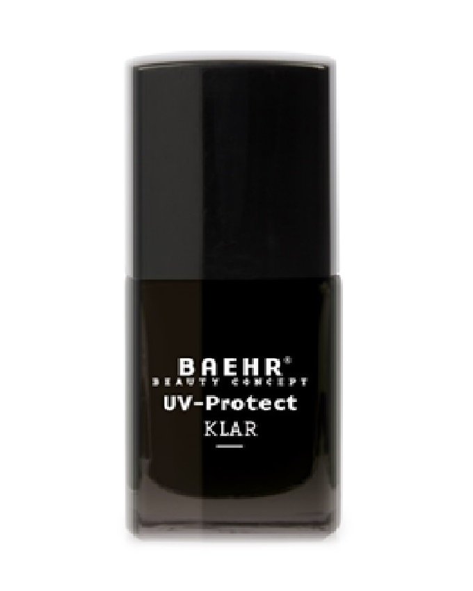 لاک محافظ ناخن در نور خورشيد