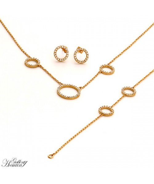 سرویس زیبای طلای زرد